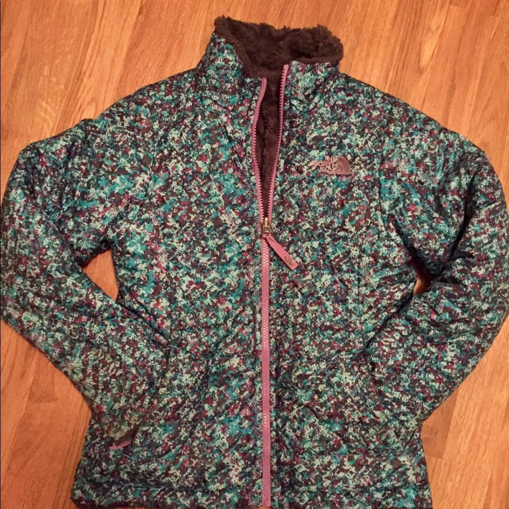 The North Face Girls Size 10/12 Reversible Coat